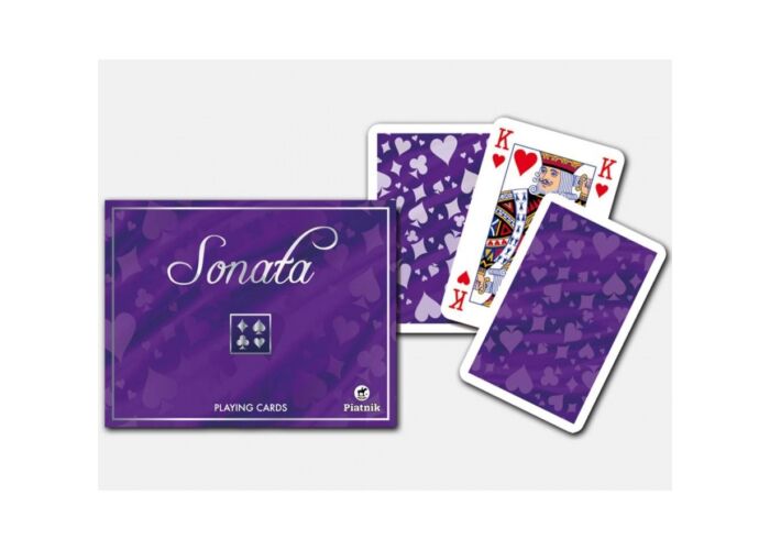 Sonata luxus römi kártya 2x55 lap - Piatnik