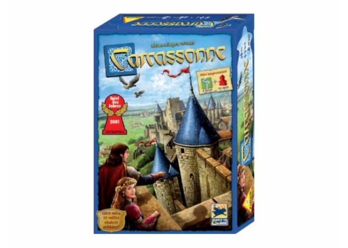 Carcassonne társasjáték új kiadás 2 mini kiegészítővel