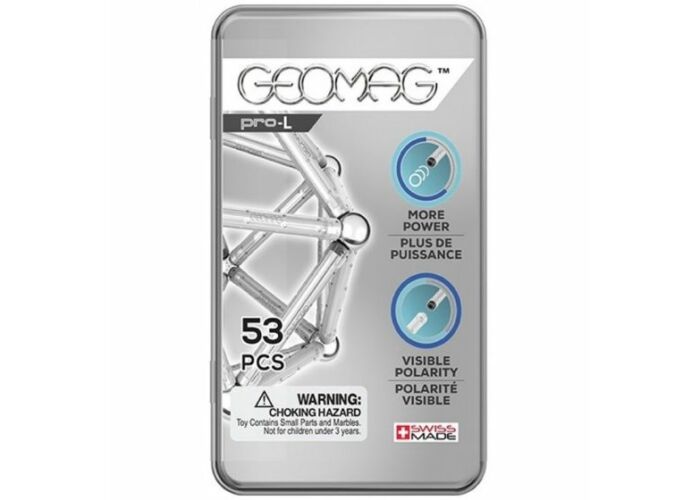 Geomag pro-L fém dobozos 53 darabos készlet