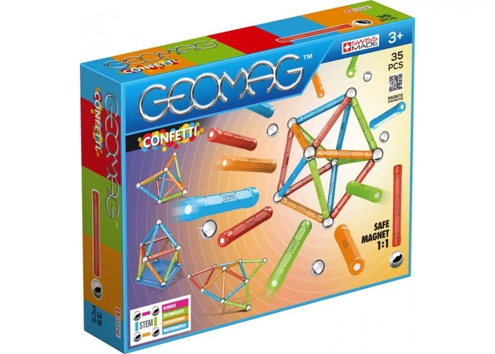 Geomag Confetti 35 darabos készlet