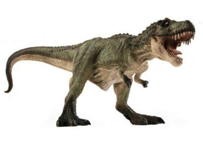 Mojo Tyrannosaurus Rex delux vadászó figura - zöld