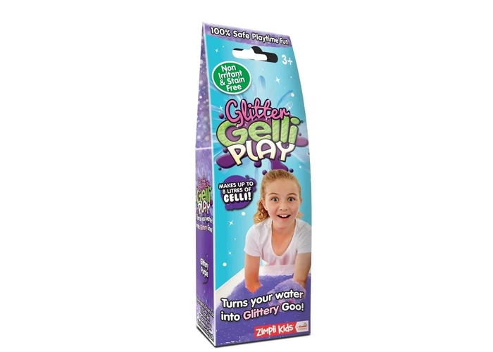 Gelli Baff - Glitter Gelli vagy Slime Play - csillogós fürdőzselé, 50 g-os - többféle