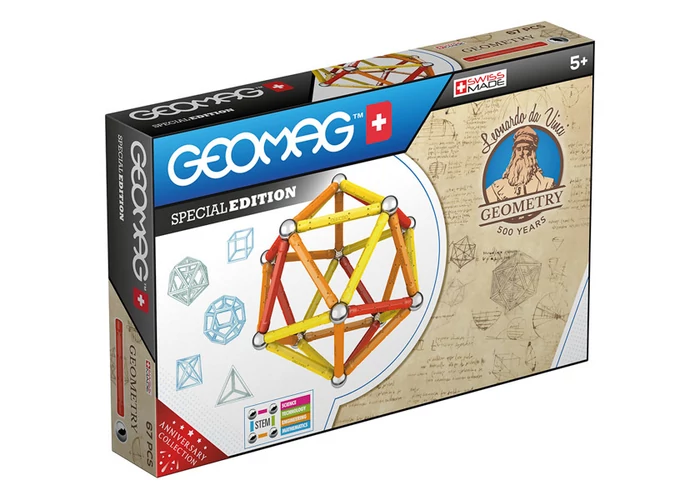 Geomag Leonardo Magnetic Geometry 67 db-os mágneses építőjáték