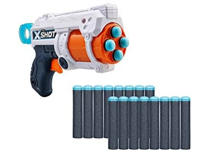 X-Shot Fury 4 lövetű szivacslövő pisztoly