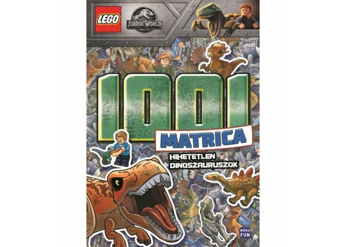 Lego Jurassic World - 1001 Matrica - Hihetetlen dinoszauruszok