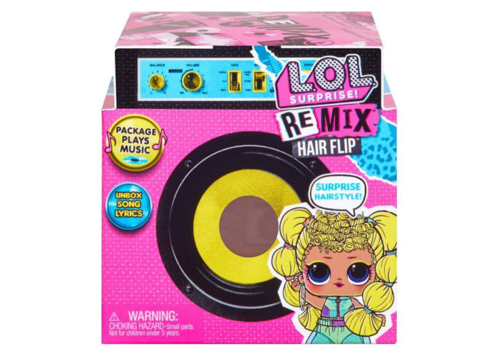 L.O.L. Surprise Remix Hairflip Tots Asst in PDQ