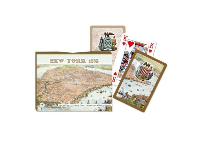 New York 1853 Luxus römi kártya 2x55 lap - Piatnik