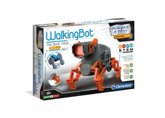 WalkingBot - a sétáló bionikus robotfigura, Clementoni