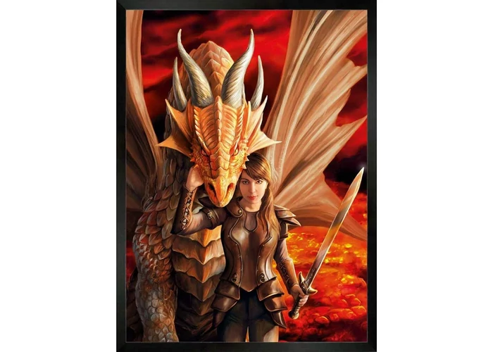 Anne Stokes Collection - Inner Strenght 1000 db-os puzzle - Clementoni