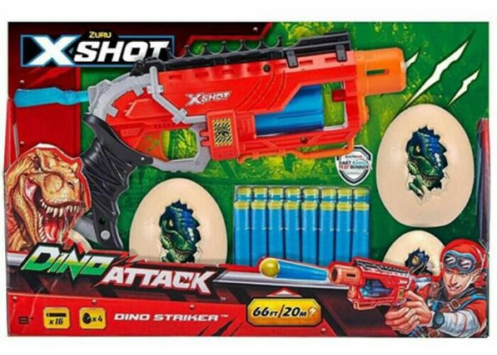 Xshot Dino attack - dino striker szivacslövő fegyver