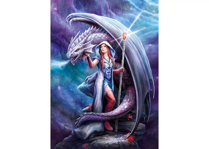 Anne Stokes Collection - Dragon Made 1000 db-os puzzle - Clementoni