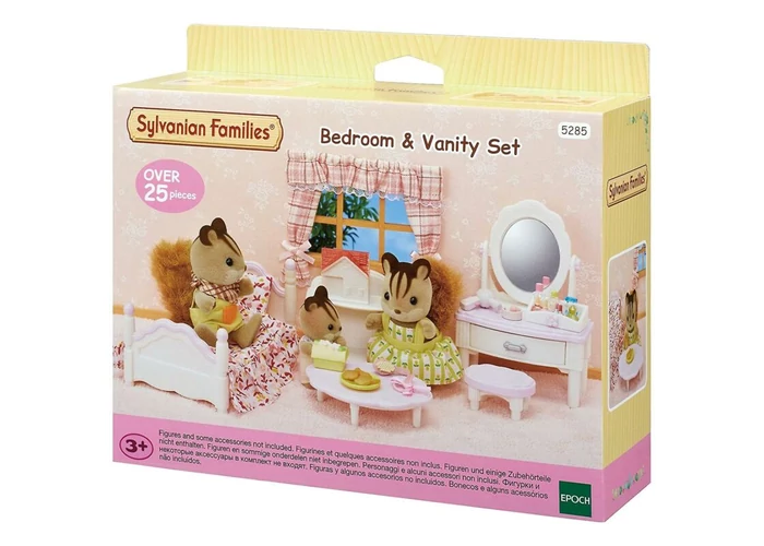 Sylvanian Families Hálószoba és sminkasztalka szett