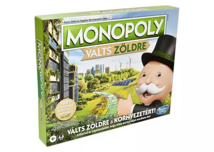 Monopoly - Válts zöldre társasjáték