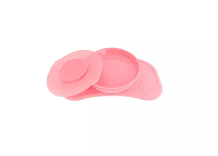 Twistshake Click-Mat Mini étkészlet, pink