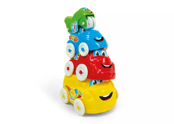 Vicces járművek készségfejlesztő játék - Clementoni Baby