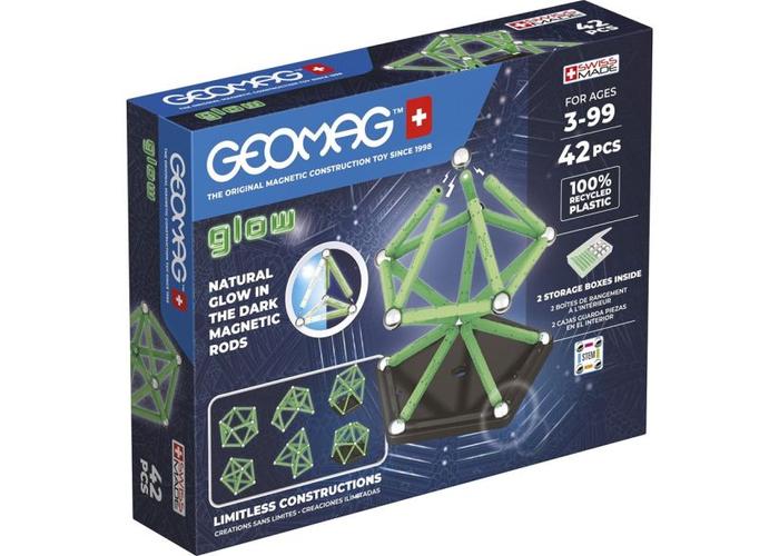 Geomag Glow - foszforeszkáló 42 darabos készlet
