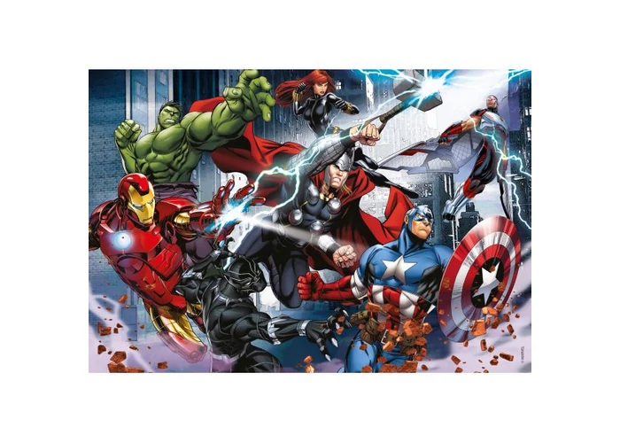Bosszúállók - 2az 1-ben 108 db-os puzzle