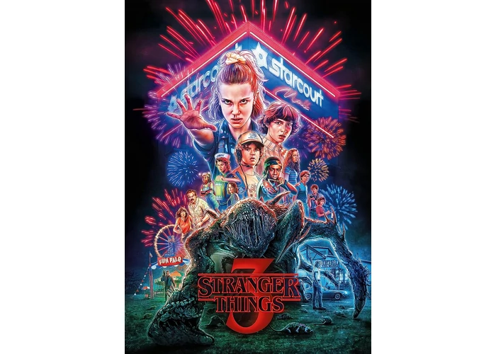 Stranger things 3D 1000 db-os puzzle - Clemetoni