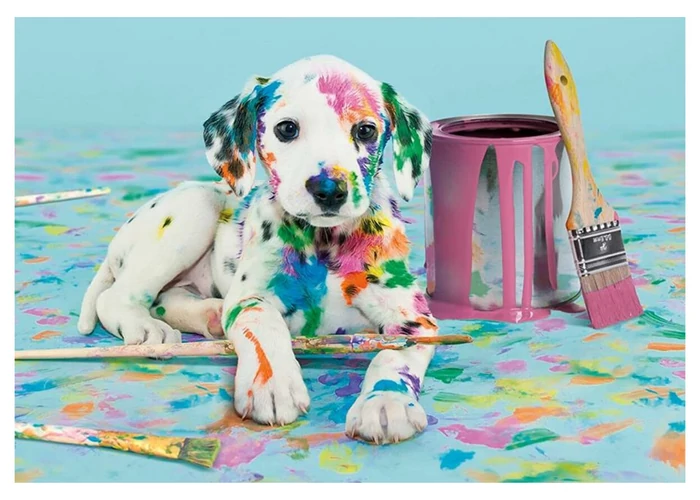 Rosszcsont dalmata kutyus 500 db-os puzzle - Clemetoni