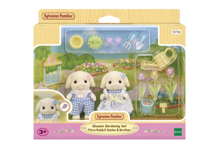 Sylvanian Families Virágoskert szett figurákkal
